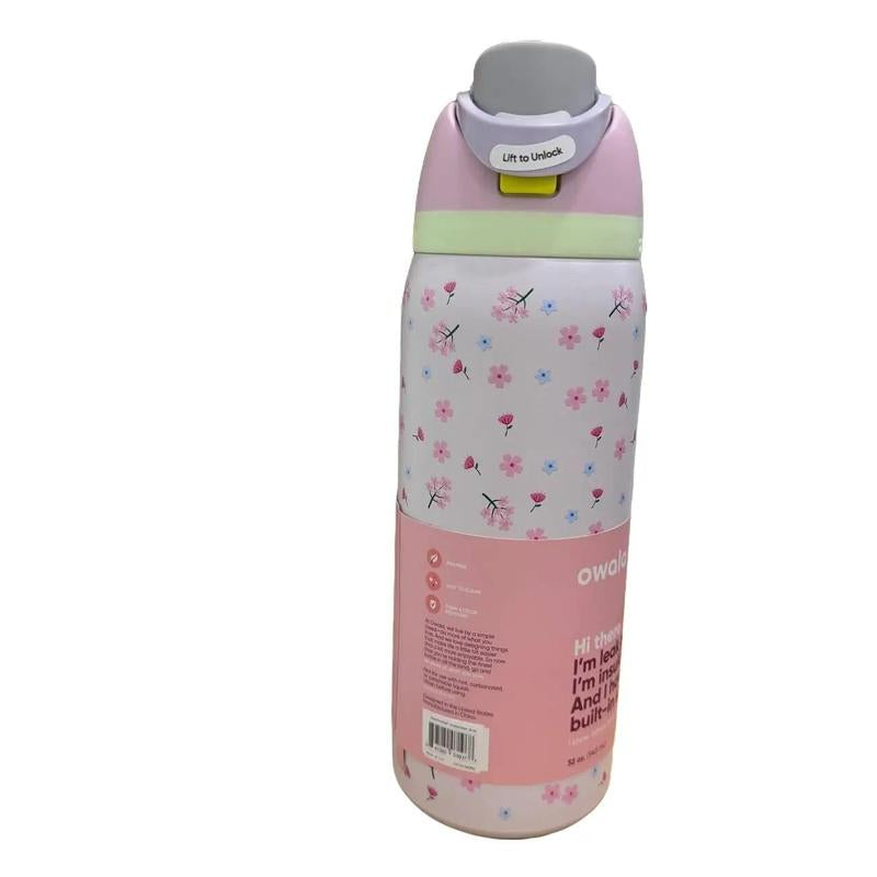 Owala NEW Pink Flowers Color, Water Bottle Freesip 32 Oz, Bottle Urban Outfitters